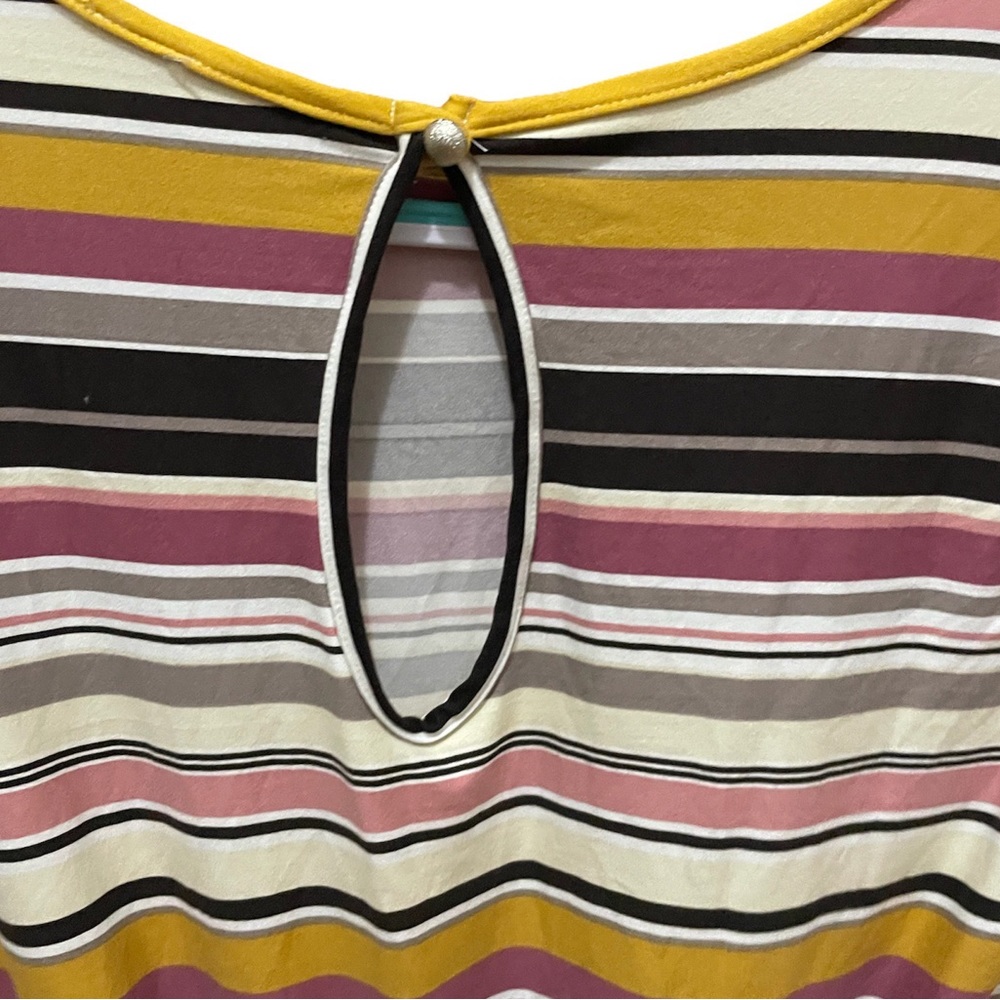 NWT stripped romper with pockets - Picture 4 of 4
